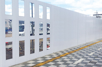 Exterior Wall Paneling/Barricade