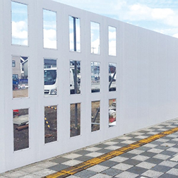 Exterior Wall Paneling/Barricade